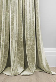 Caen Chenille, Soft Cream - Made to Measure Curtains